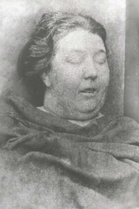 Mortuary photo of Martha Tabram